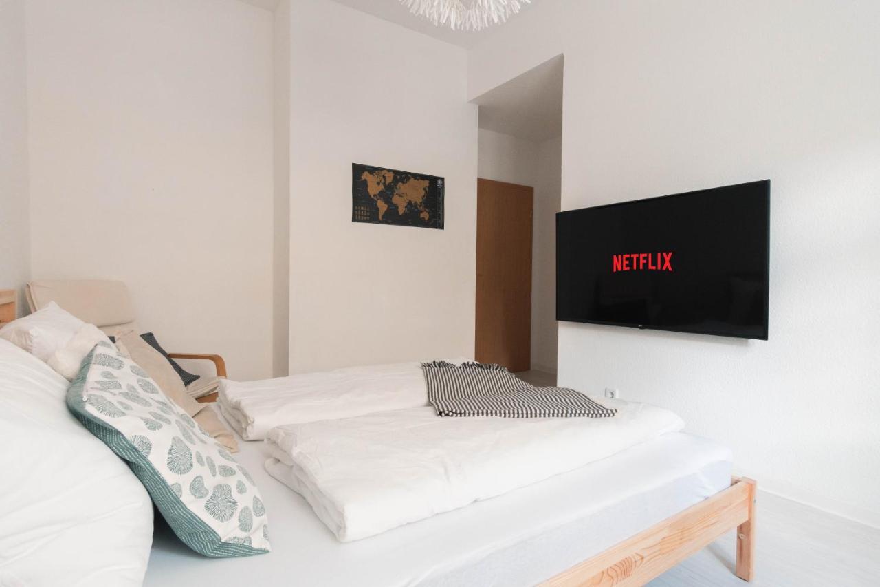 Gemutliche 45M² Wohnung Mit Netflix & Disney+ Ерфурт Екстериор снимка